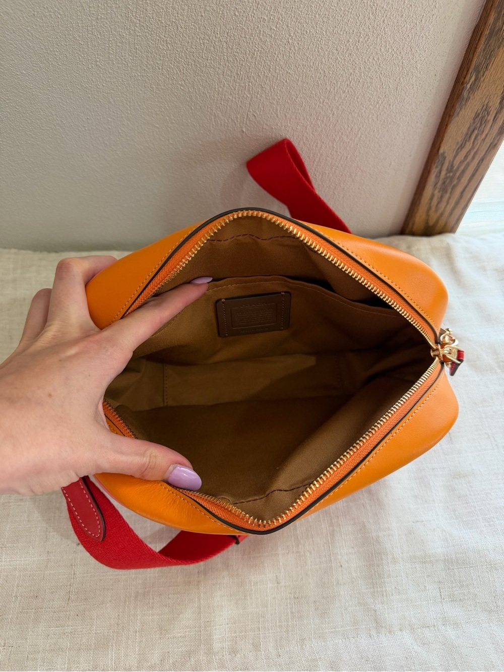 Coach Jamie Camera Bag in Blocked Signature Canvas NWOT - Picture 5 of 7